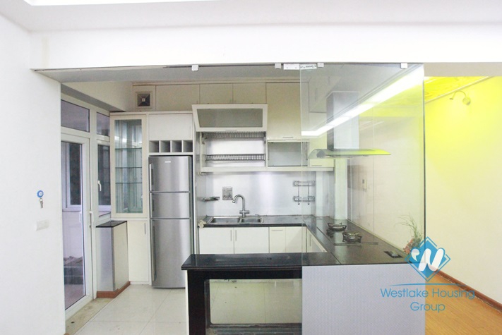 Beautiful 03 bedrooms apartment for rent near Kim Ma Street, Ba Dinh, Hanoi
